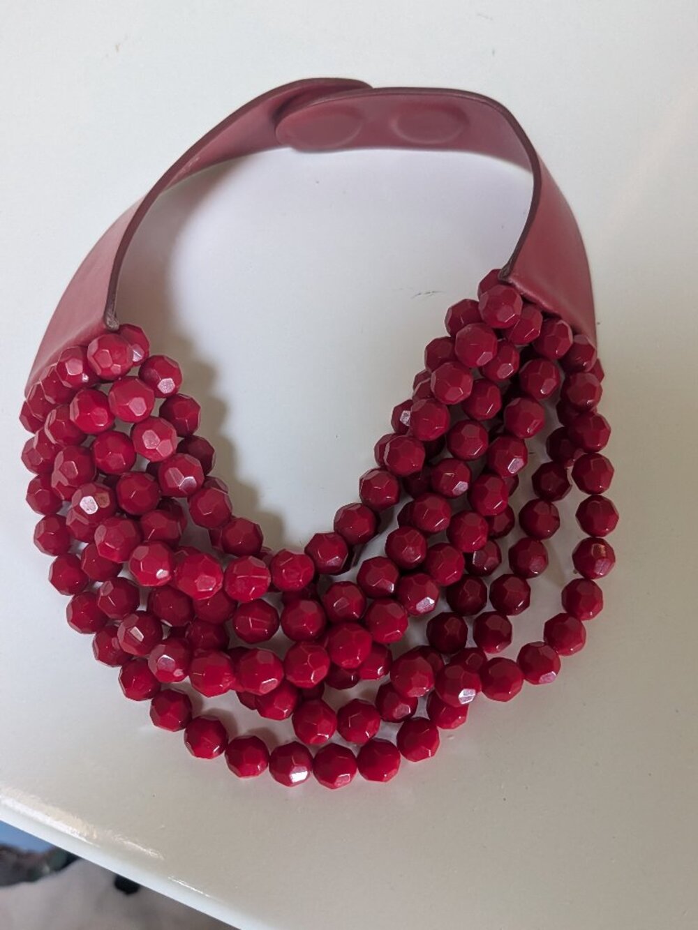 Fairchild Baldwin Bella Red Necklace
